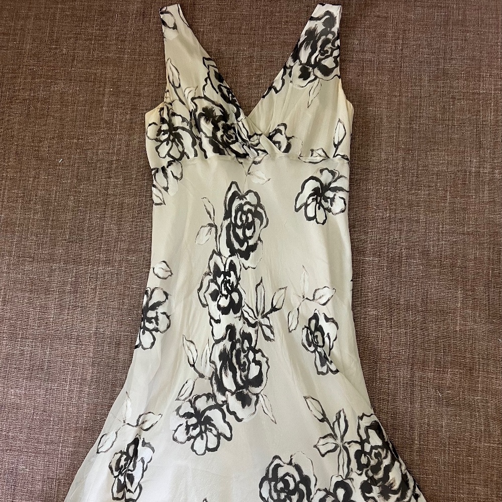 Silk chiffon dress